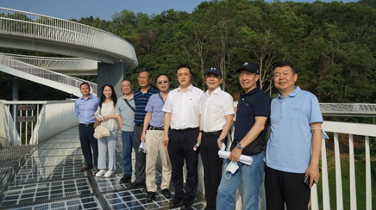 力促核心区首批装置选址落地—深圳市规划和自然资源局谭权副局长率