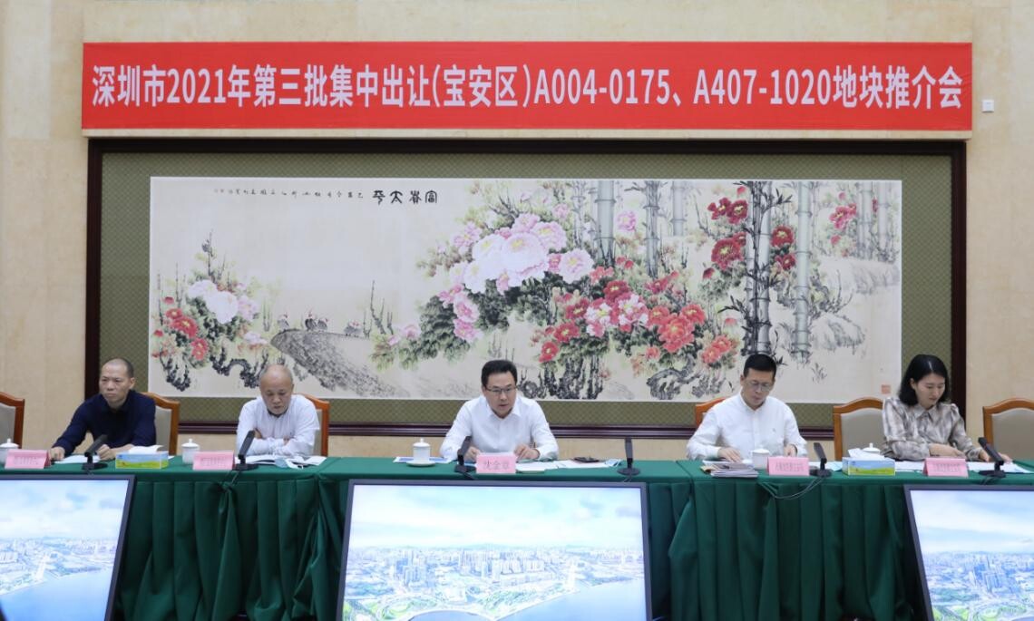2宝安区举办2021年第三批集中出让A004-0175、A407-1020地块推介会_3